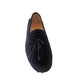Via Veneto Suede Moccasin with tassel 1179 - Black - My Shoe Shop - General