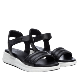 CARMELA 68539 Leather Sandal - Black