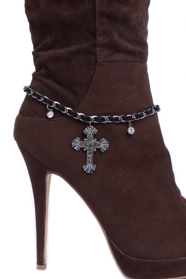 Bootbling Rhinestone Cross