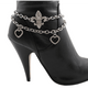 Bootbling - Fleur de Lis with 2 hearts - My Shoe Shop - Bootbling