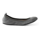 Brian James LD0017 Kid Suede - Charcoal - My Shoe Shop - Ballerina