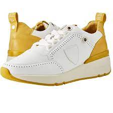 Carmela 67725 Leather Sneaker - Yellow - My Shoe Shop - Sneaker