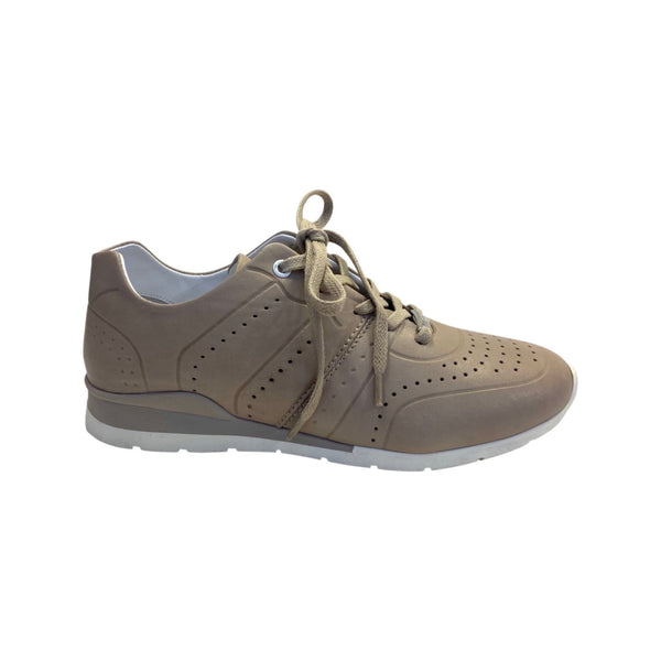Carmela 67841 Leather Sneaker - Beige - My Shoe Shop - Boots