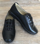 Crash Lace-up Leather Sneaker - Black - My Shoe Shop - Sneaker