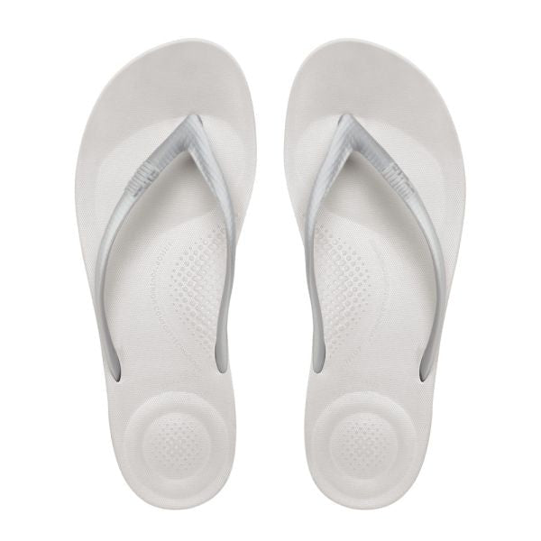 FitFlop Iqushion - Silver - My Shoe Shop - Slipslop