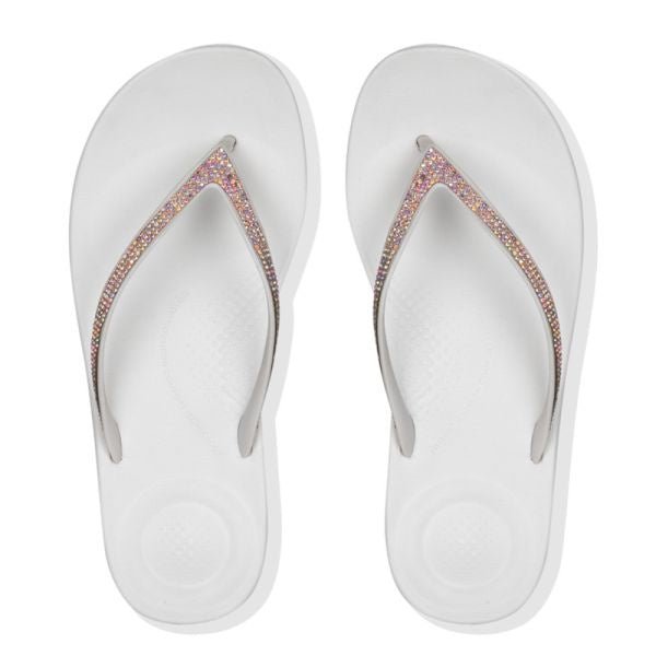 Fitflop Iqushion sparkle urban white - My Shoe Shop - Slipslop