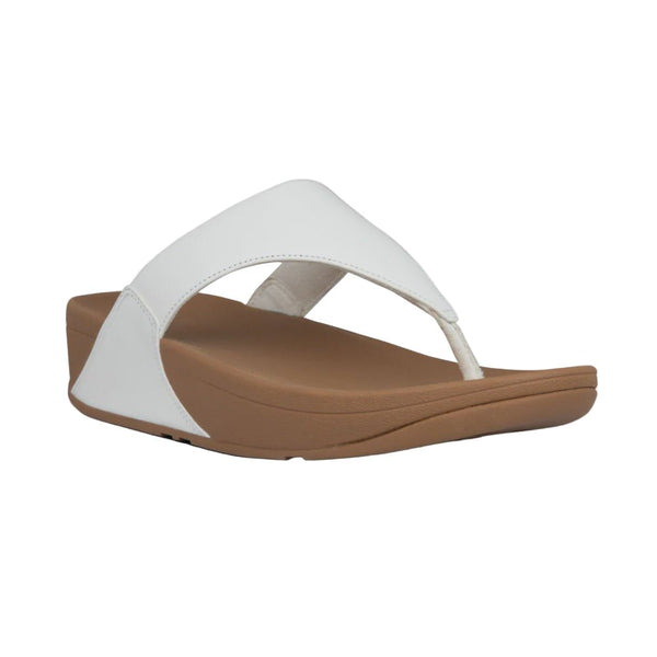 FitFlop Lulu Leather - White - My Shoe Shop - Comfort