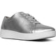 FitFlop Rally Leather - Silver - My Shoe Shop - General