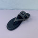 Flat Sandal In-between the Toe - Black - My Shoe Shop - sandal