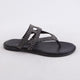 Flat Sandal In-between the Toe - Black - My Shoe Shop - sandal