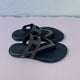 Flat Sandal In-between the Toe - Black - My Shoe Shop - sandal