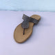 Flat Sandal In-between the Toe - Coffee - My Shoe Shop - sandal