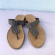 Flat Sandal In-between the Toe - Coffee - My Shoe Shop - sandal
