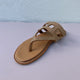 Flat Sandal In-between the Toe - Tan - My Shoe Shop - sandal