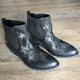 Francesco Minichino Boot with Stars - Black - My Shoe Shop - boot