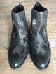 Francesco Minichino Boot with Stars - Black - My Shoe Shop - boot