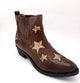 Francesco Minichino Boot with Stars - Tan - My Shoe Shop - boot