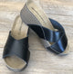 Fratellibabb Comfort Wedge - Black - My Shoe Shop - Wedge