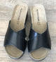 Fratellibabb Comfort Wedge - Black - My Shoe Shop - Wedge
