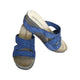 Fratellibabb Comfort Wedge - Blue - My Shoe Shop - Wedge