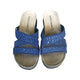 Fratellibabb Comfort Wedge - Blue - My Shoe Shop - Wedge