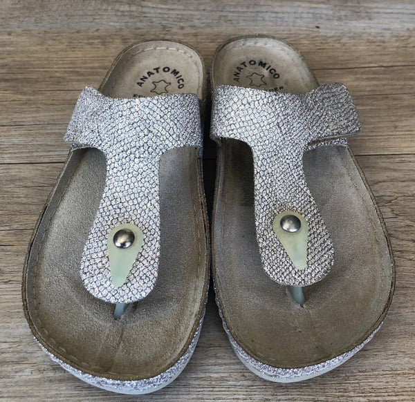 Fratellibabb Thong Sandal - Beige - My Shoe Shop - Sandal