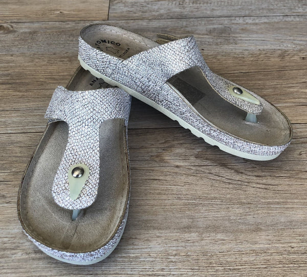 Fratellibabb Thong Sandal - Beige - My Shoe Shop - Sandal