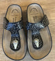 Fratellibabb Thong Sandal - Black - My Shoe Shop - sandal
