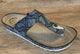 Fratellibabb Thong Sandal - Black (snake) - My Shoe Shop - sandal