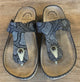 Fratellibabb Thong Sandal - Black (snake) - My Shoe Shop - sandal