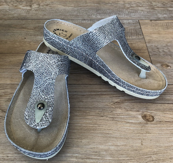 Fratellibabb Thong Sandal - Grey - My Shoe Shop - sandal