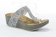 Fratellibabb Thong Wedge - Grey - My Shoe Shop - Wedge