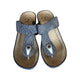 Fratellibabb Thong Wedge - Navy - My Shoe Shop - Wedge