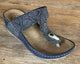 Fratellibabb Thong Wedge - Navy - My Shoe Shop - Wedge