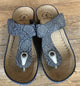 Fratellibabb Thong Wedge - Navy - My Shoe Shop - Wedge