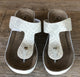 Fratellibabb Thong Wedge - White - My Shoe Shop - Wedge