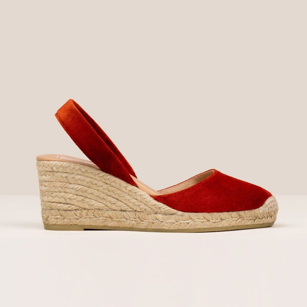 Gaimo Gali5 Wedge Espadrille - Burnt Orange (Tuille) - My Shoe Shop - Wedge