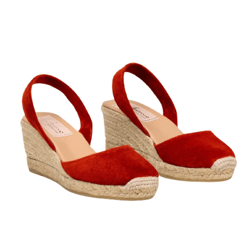 Gaimo Gali5 Wedge Espadrille - Burnt Orange (Tuille) - My Shoe Shop - Wedge