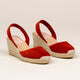 Gaimo Gali5 Wedge Espadrille - Burnt Orange (Tuille) - My Shoe Shop - Wedge