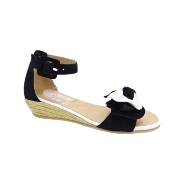 Gaimo Helin Low Wedge with Flower detail - My Shoe Shop - Wedge
