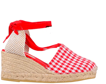 Gaimo Valencia Wedge - Rojo Red - My Shoe Shop - Wedge