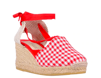 Gaimo Valencia Wedge - Rojo Red - My Shoe Shop - Wedge