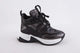 High Pewter and Black Sneaker with lace - My Shoe Shop - Sneaker