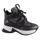 High Pewter and Black Sneaker with lace - My Shoe Shop - Sneaker