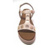 Inouvo 7282 Sandal with gold - beige - My Shoe Shop - sandal