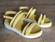 Inouvo Sandal 108007 Wedge Sandal - Lime - My Shoe Shop - sandal