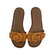 Inuovo 103027 Slip In Sandal - Orange - My Shoe Shop - Flat