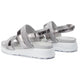 Inuovo 114008 Wedge Sandal with Silver - Ice - My Shoe Shop - sandal