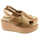 Inuovo 123005 Diamante Wedge - Blush - My Shoe Shop - sandal