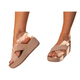 Inuovo 123005 Diamante Wedge - Visone - My Shoe Shop - sandal